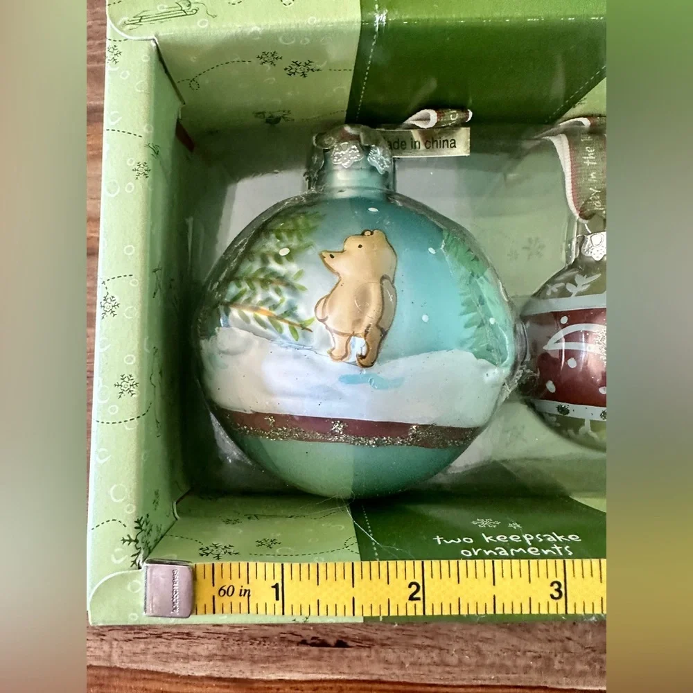 Classic Pooh ornaments brand NEW IN BOX 2